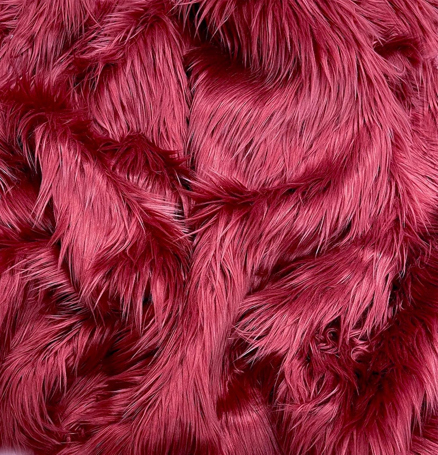 EOVEA Shaggy Faux Fur Fabric for DIY Crafts and Decor