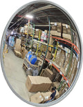 18 Acrylic Outdoor Convex Security and Blind Spot Mirror - Wide View