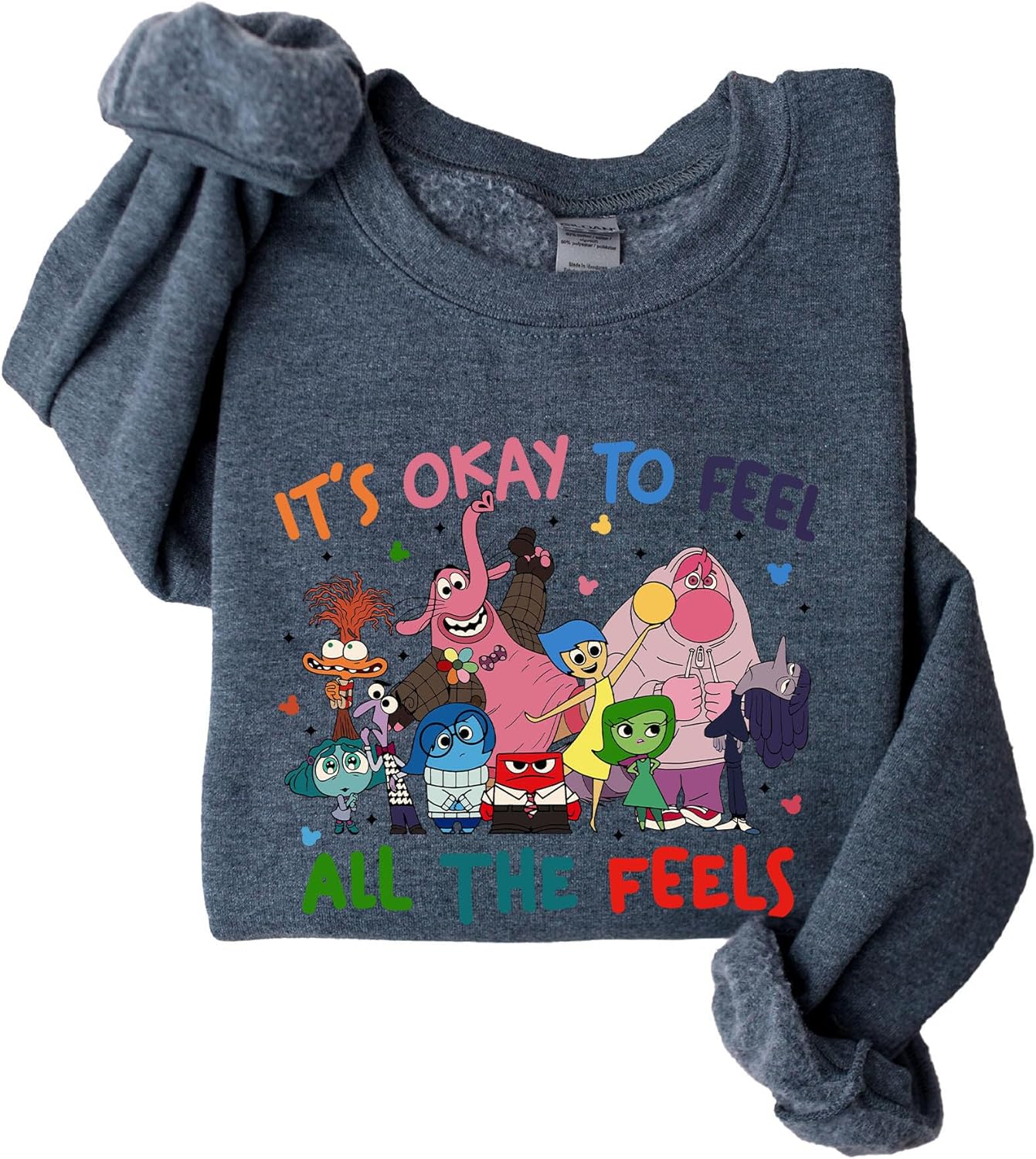 50% Cotton Motivational Sweatshirt - Cozy Fit