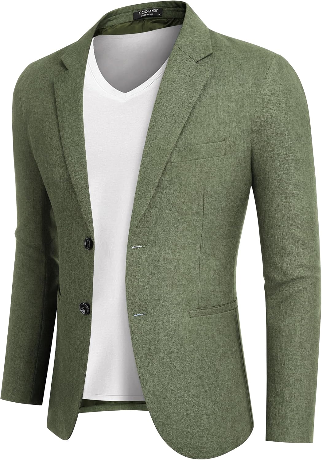 COOFANDY Men's Blazer Lightweight Casual Slim Fit Sport Coat