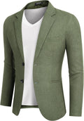 COOFANDY Men's Blazer Casual Two Button Sport Coat