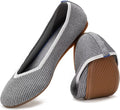 Women's Ballet Flats Round Toe Slip On Flats - Soft Lightweight