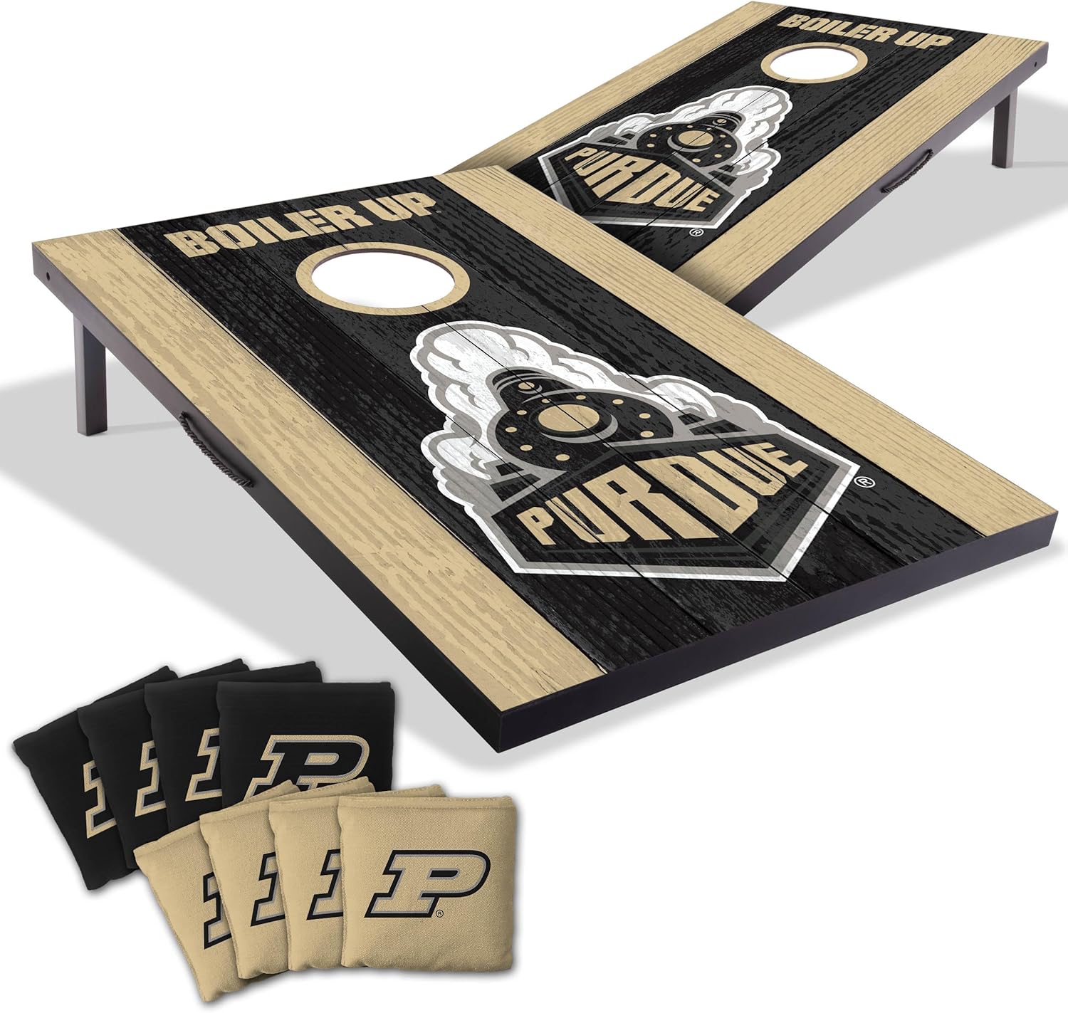 YouTheFan NCAA 2ft x 3ft Portable Cornhole Game with Logo Bags