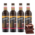 DaVinci Gourmet Classic Chocolate Syrup, 25.4 fl oz (Pack of 4) - Rich