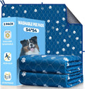 Washable Pee Pads for Dogs 54x54 in 2 Pack - Ultra Absorbent
