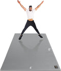 GXMMAT Large Exercise Mat 6 ft x 4/5/6 ft (7mm) - Extra Wide Cardio