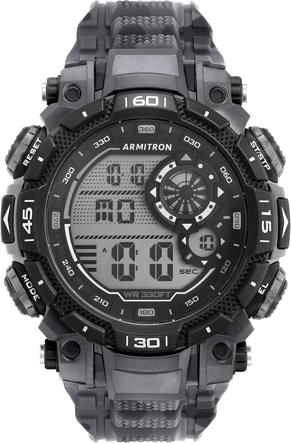 Armitron Sport Men's Digital Chronograph Watch with Resin Strap
