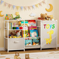 3 Side Kids Bookcases Montessori Bookshelf for Playroom Storage