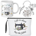Quilting Gift Set: Mug, Bag, Keychain