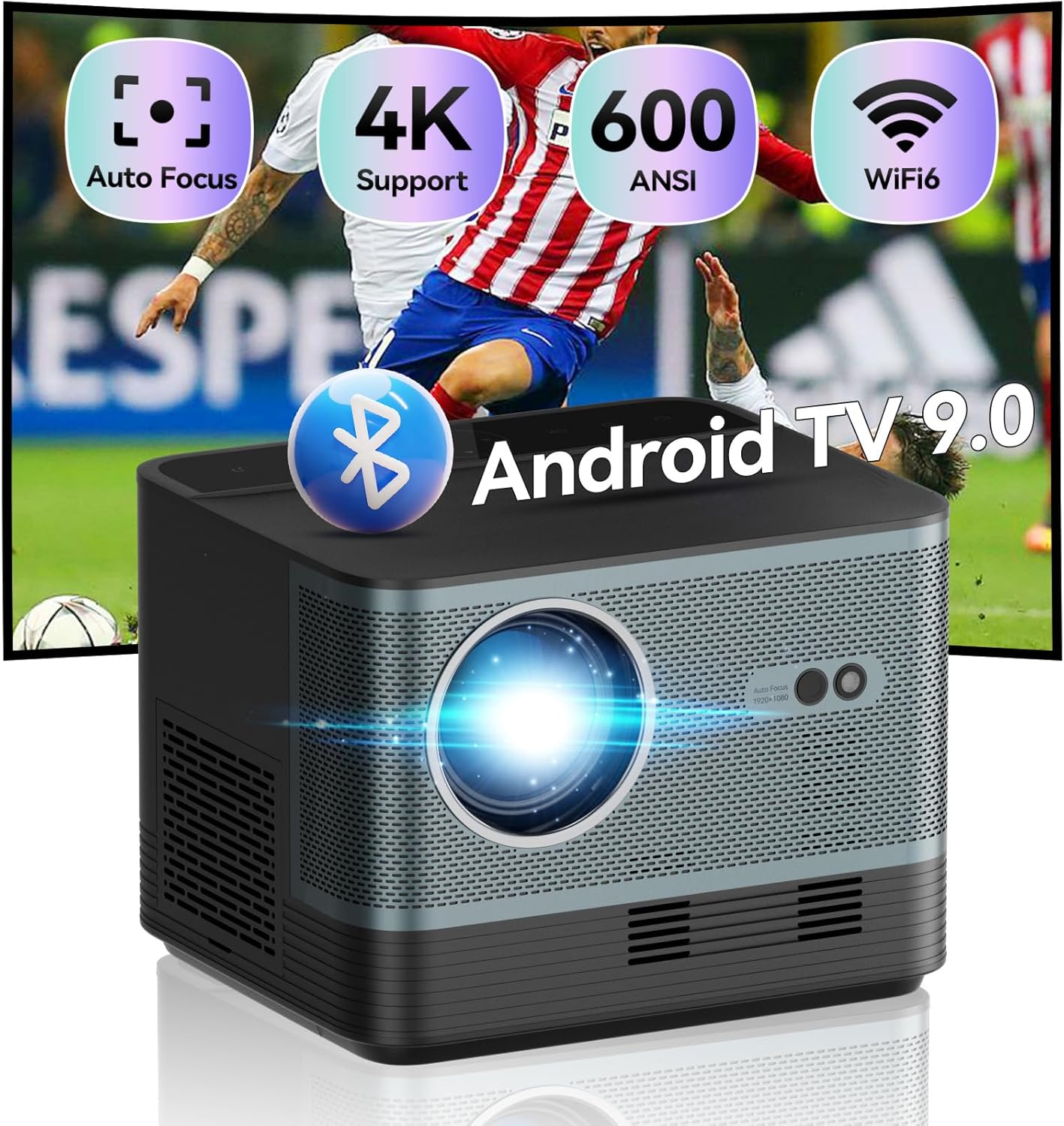 Ultimate Home Theater Experience with QIGEEKU Smart Projector