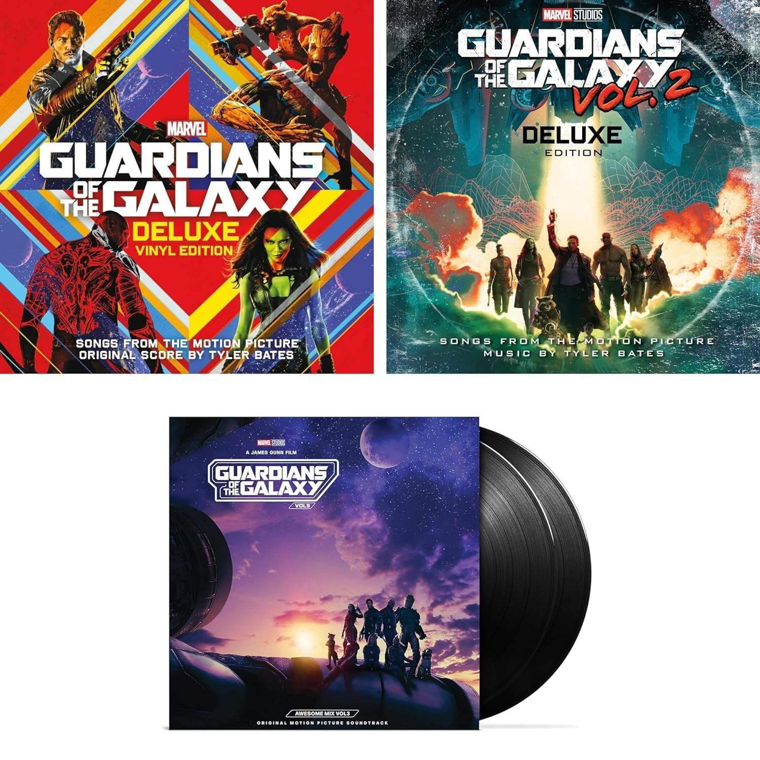 Guardians Of The Galaxy Complete Awesome Mix Deluxe Record Collection