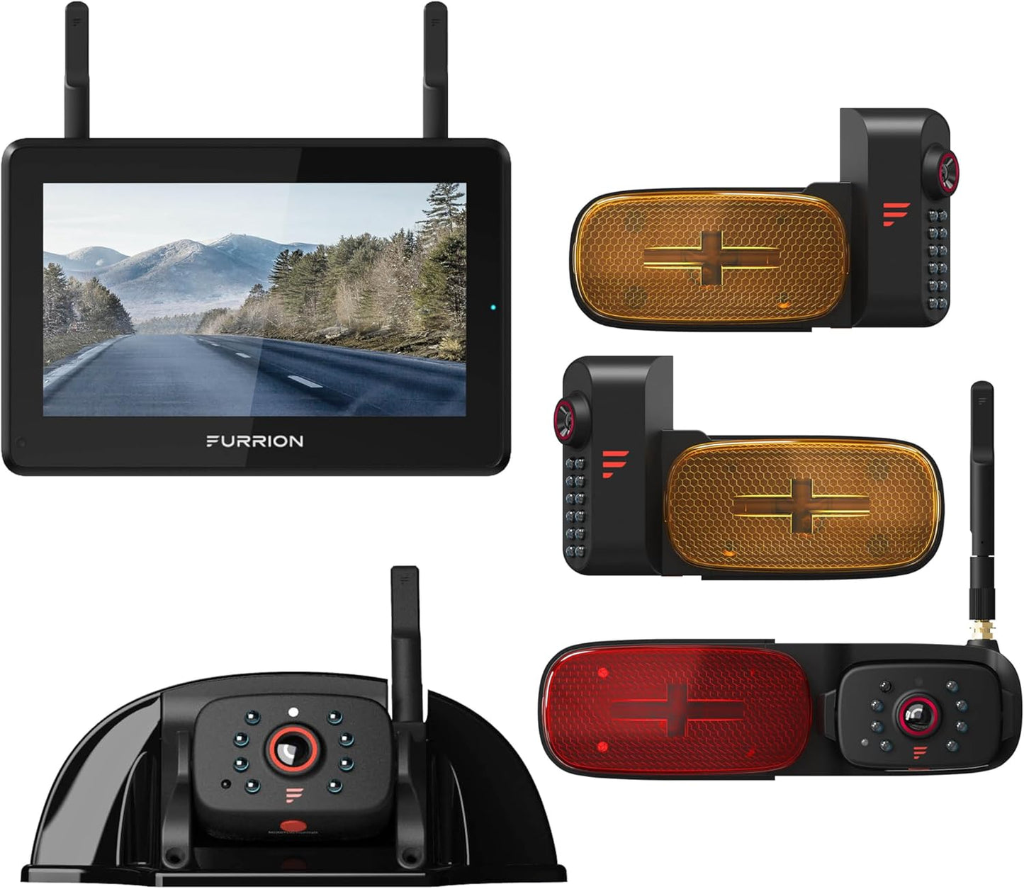 Furrion Vision S+ RV Observation System with 7in Monitor
