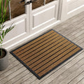 Extra Durable Door Mat Dirt Trapping Outdoor Welcome Mat - Low Profile