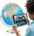 VEVOR Educational World Globe 10 in Interactive Globe - AR Learning