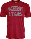 Blue 84 Men's T Shirt Tri-Blend Team Color for Cougars Fans