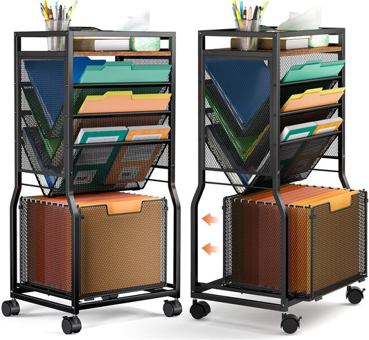 Organize Effortlessly with DAOUTIME Rolling File Cart
