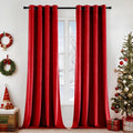 EMEMA 84 Inch Velvet Curtains for Stylish Room Darkening Elegance