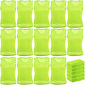 Pinnies Scrimmage Vests 24 Pack - Team Practice Jerseys in Nylon Mesh