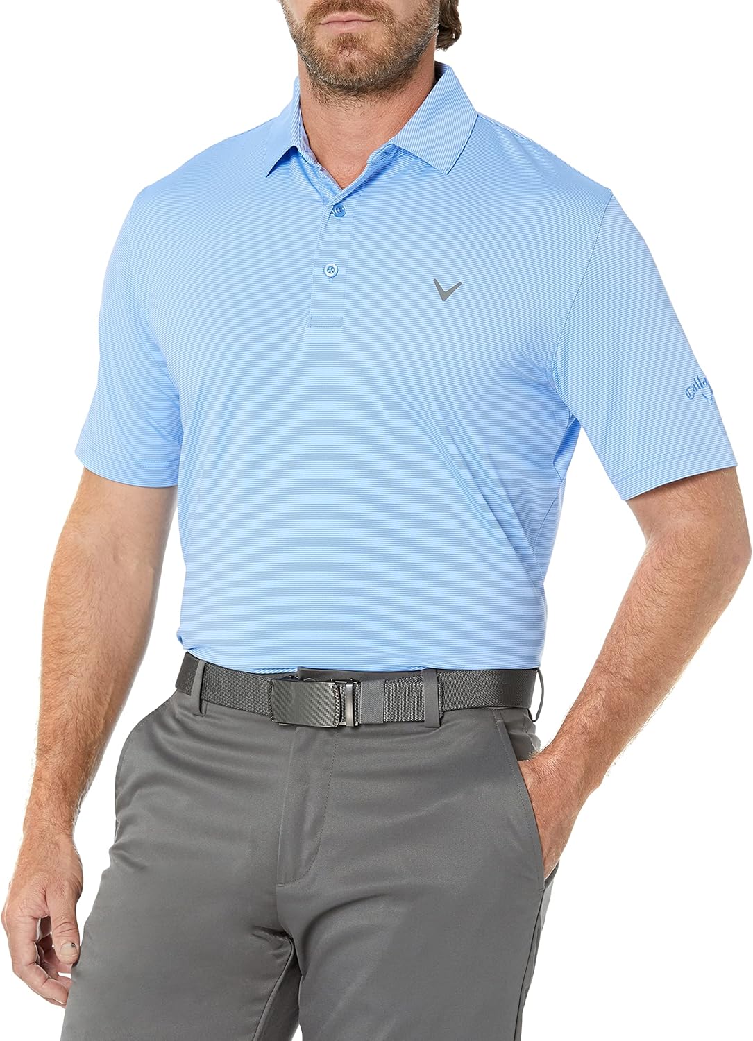 Callaway Men's Pro Spin Golf Polo: Stretch, Moisture-Wicking