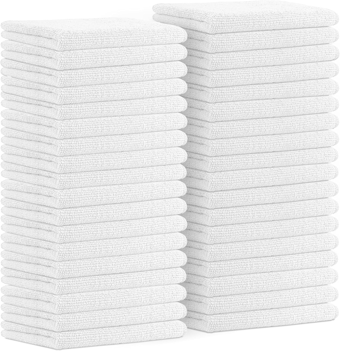 Avalon Towels Microfiber Cleaning Cloths - Value Pack of 36
