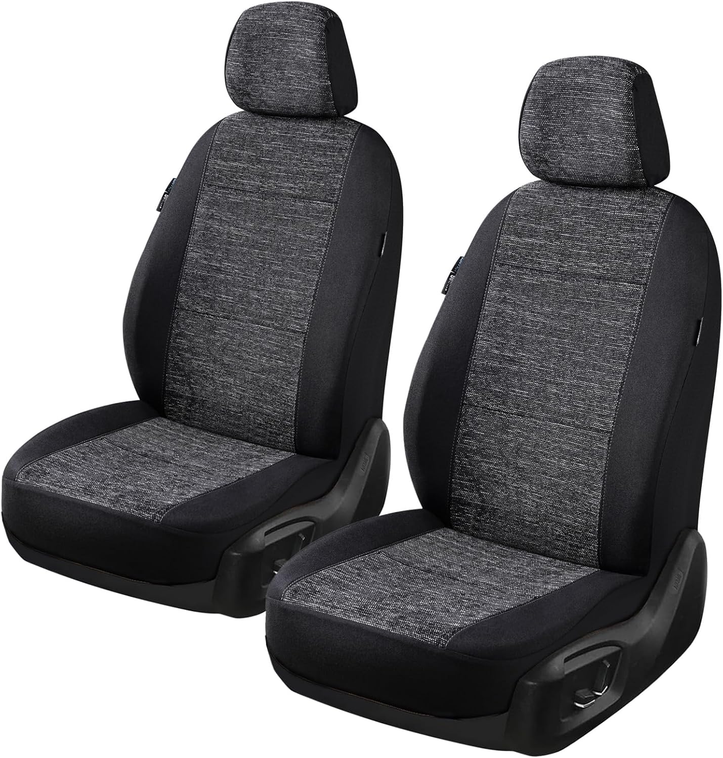 Universal Fit Black Seat Covers w/ Airbag Compatibility