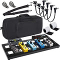 Medium Guitar Pedal Board 20x8x1.2 in - Portable Aluminum Board