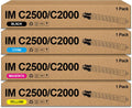 IM C2000 IM C2500 Toner Cartridge 4-Pack - High Yield Replacement