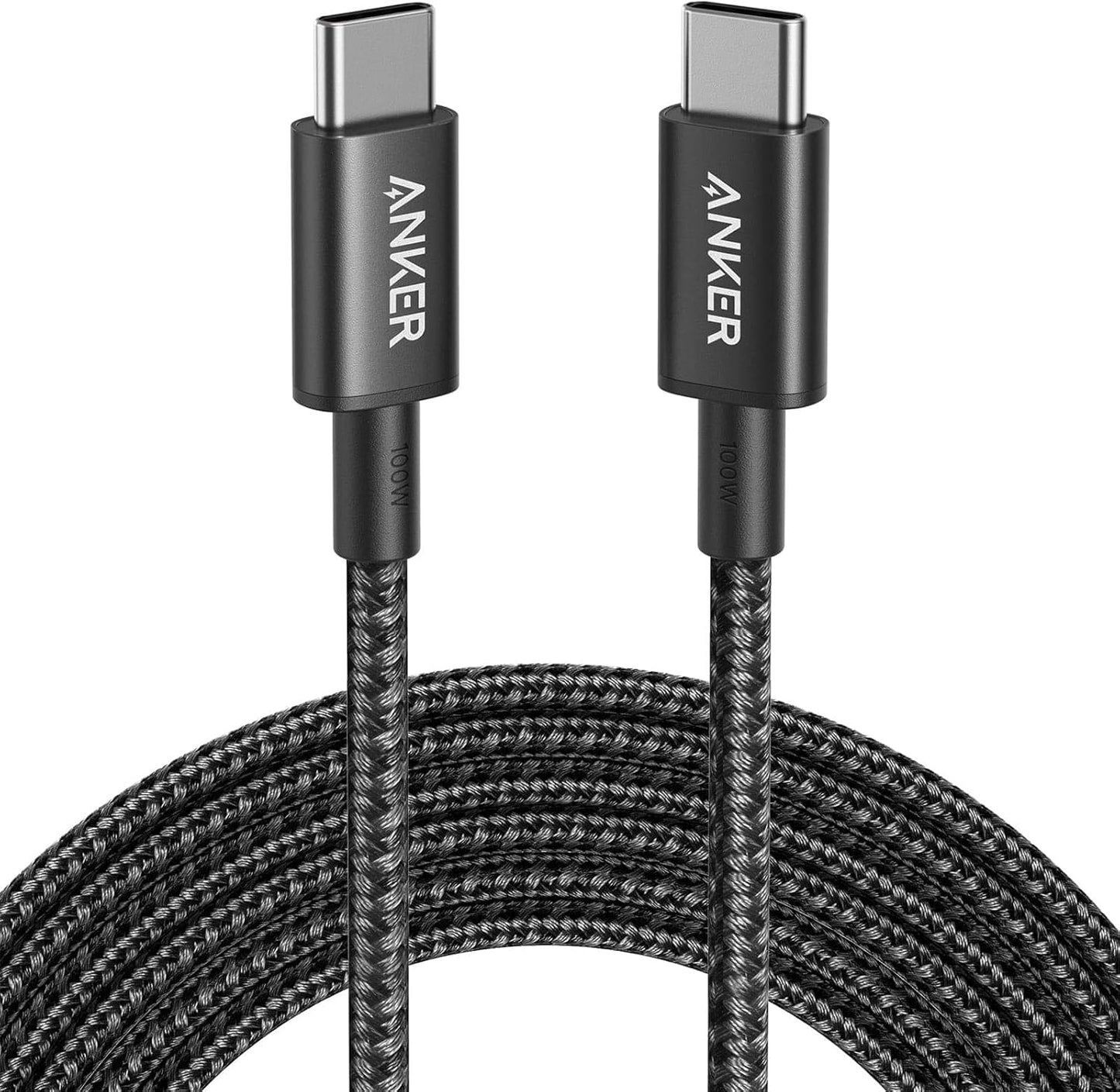 Anker 10FT Fast Charge USB C Cable (100W) - For iPhone, MacBook