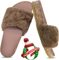 Fleks San Ysidro Women's Shearling Slides - Cushioned Platform Comfort