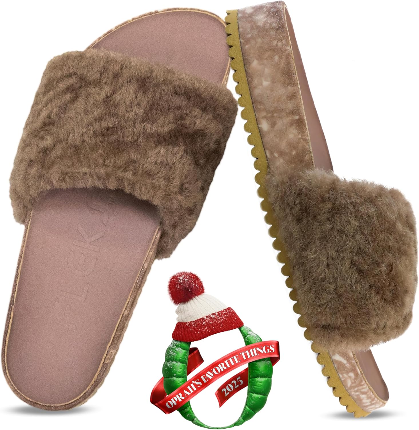 Fleks San Ysidro Women's Shearling Slides for Ultimate Comfort