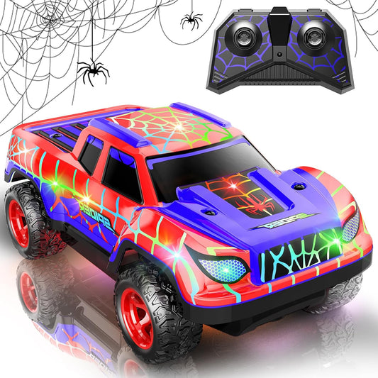 Fast Mini RC Racing Car for Boys - Cool Lights, Rechargeable - Great Gift!