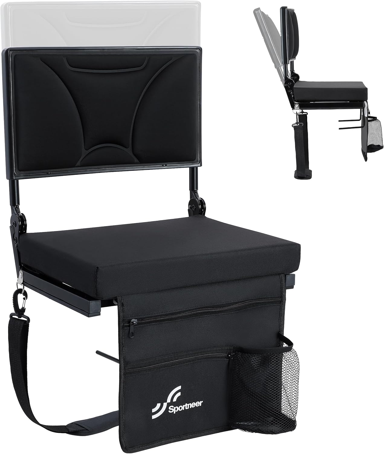 Sportneer Stadium Seats with Back Support for Ultimate Comfort