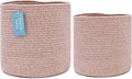 Woven Plant Baskets for Plants 10 & 12 in - Decorative Jute Cachepots