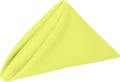 Ultimate Textile Cloth Napkins 17x17in Bulk Set - Washable Linen-Feel