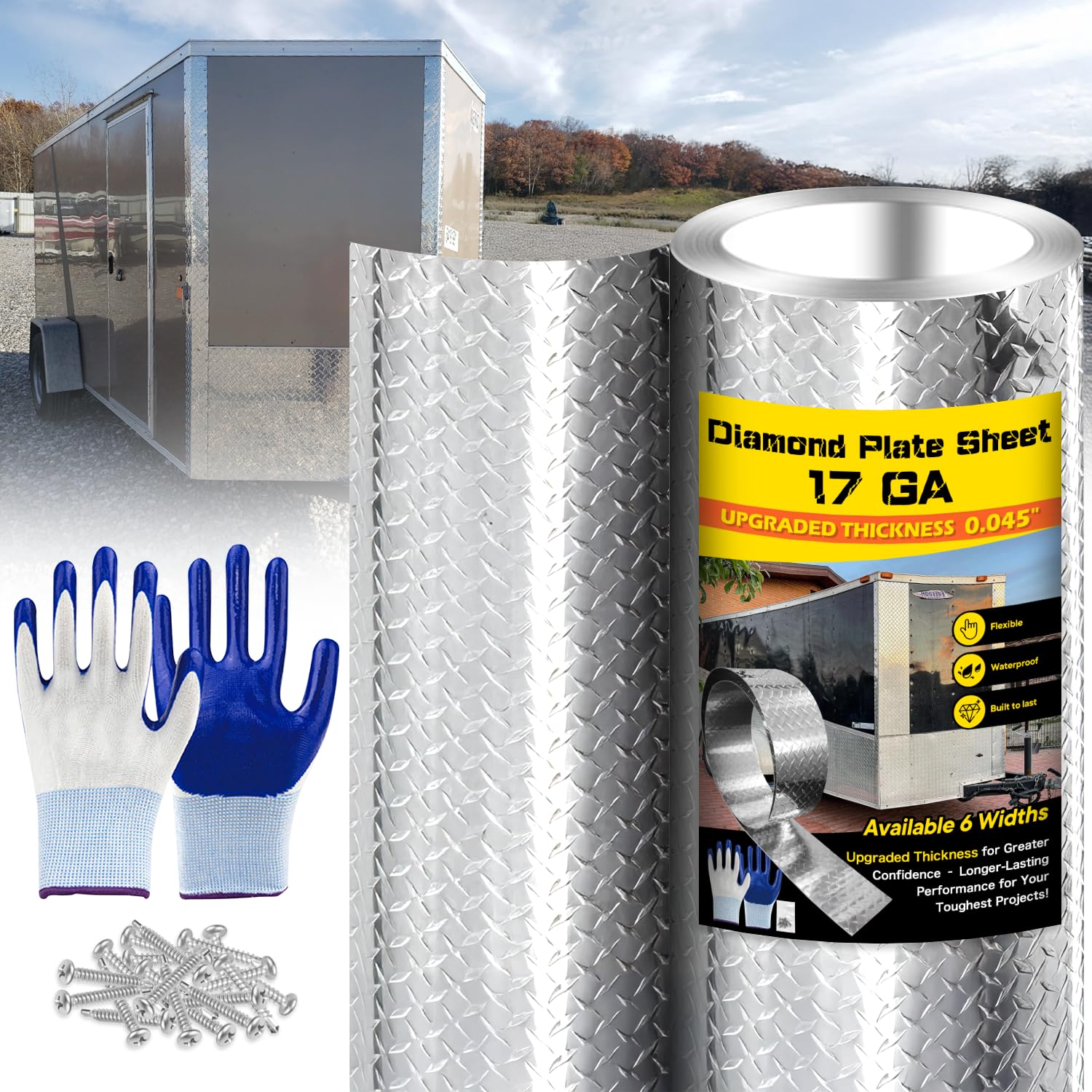 Heavy-Duty Diamond Plate Aluminum Sheet for Versatile Projects