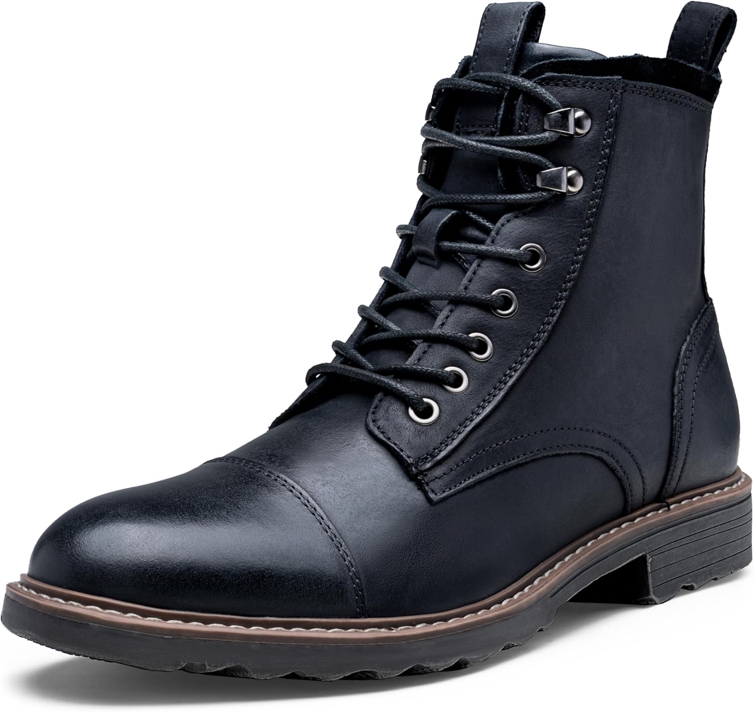 Vostey Mens Casual Boots: Stylish Zipper Fashion Chukka Boots