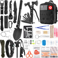 142Pcs Professional Survival Kit for Outdoor Adventure - LUXMOM