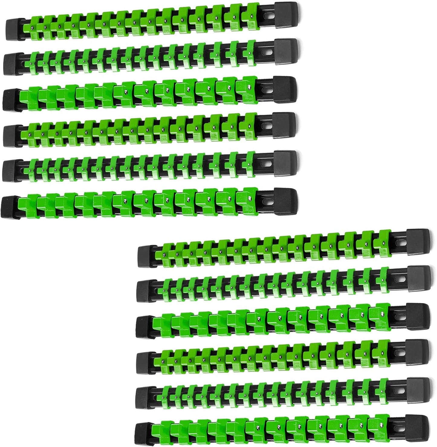 Heavy Duty Socket Organizer Set for 1/2 inch, 3/8 inch, 1/4 inch