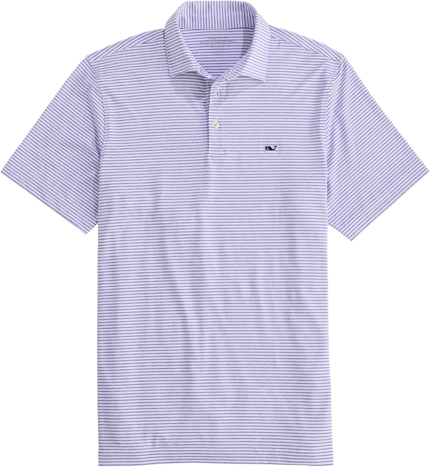 Vineyard Vines Mens Bradley Stripe Sankaty Polo for Comfort