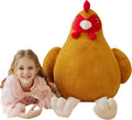 IKASA Giant Chicken Stuffed Animal Plush Toy 25.5 in - Jumbo Cuddle