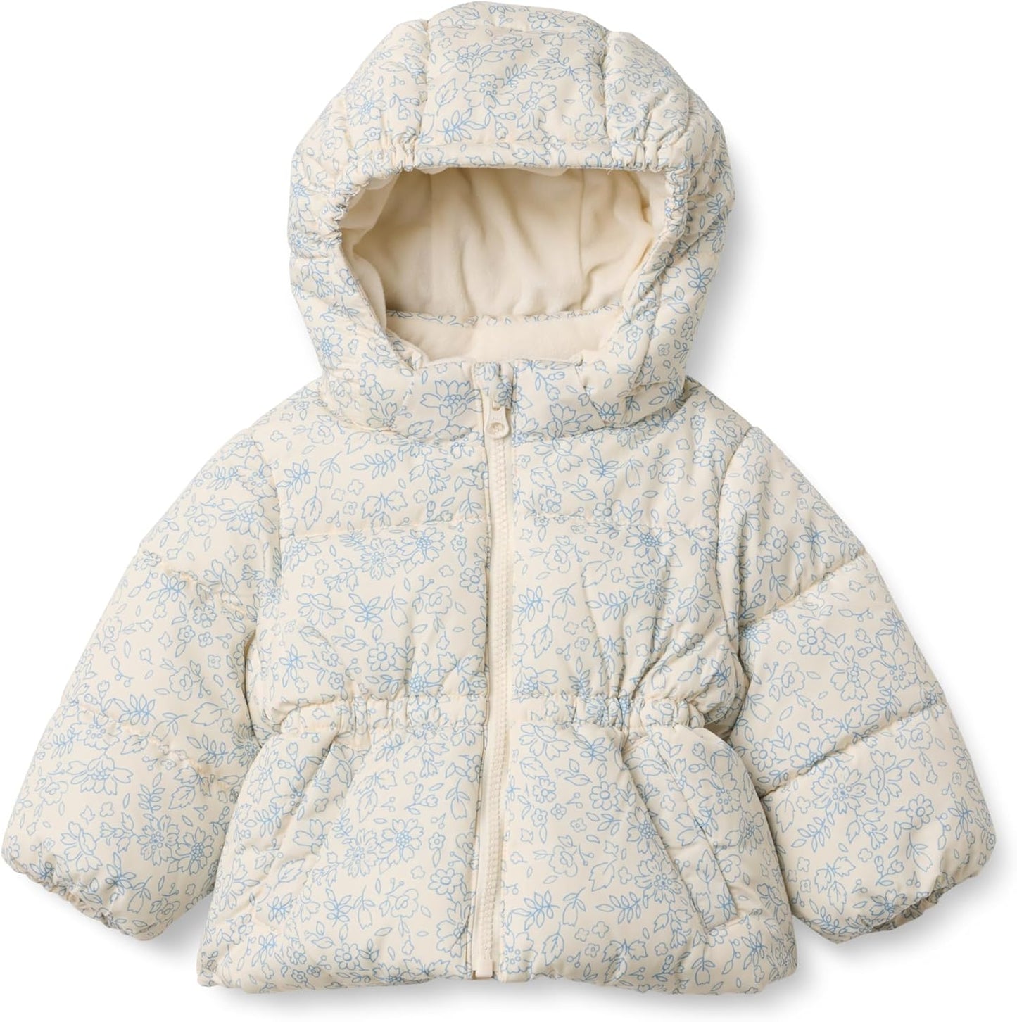 Sofia Grainge Girls' Water-Resistant Hooded Puffer Jacket