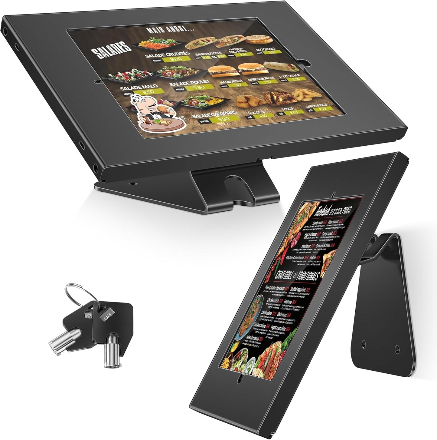 Anti-Theft Tablet Stand for iPad - Secure Kiosk Solution