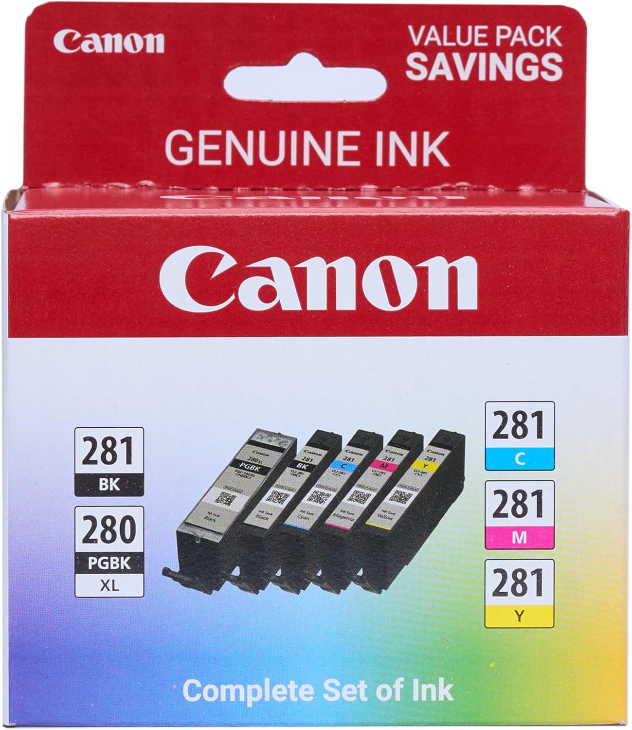 Canon PGI-280/CLI-281 Ink Combo Pack for PIXMA Printers