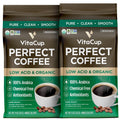 Low Acid Dark Roast Whole Bean Coffee - Smooth Chocolate Finish