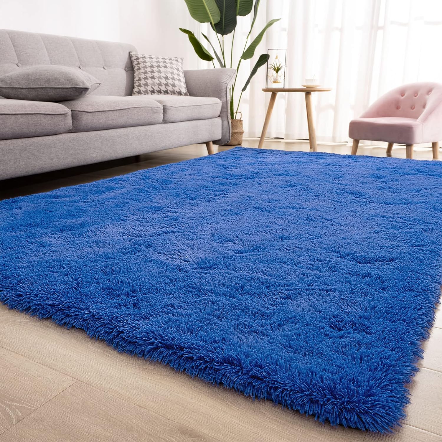 Kelarea Area Rug for Living Room, Soft Shaggy Plush Carpet
