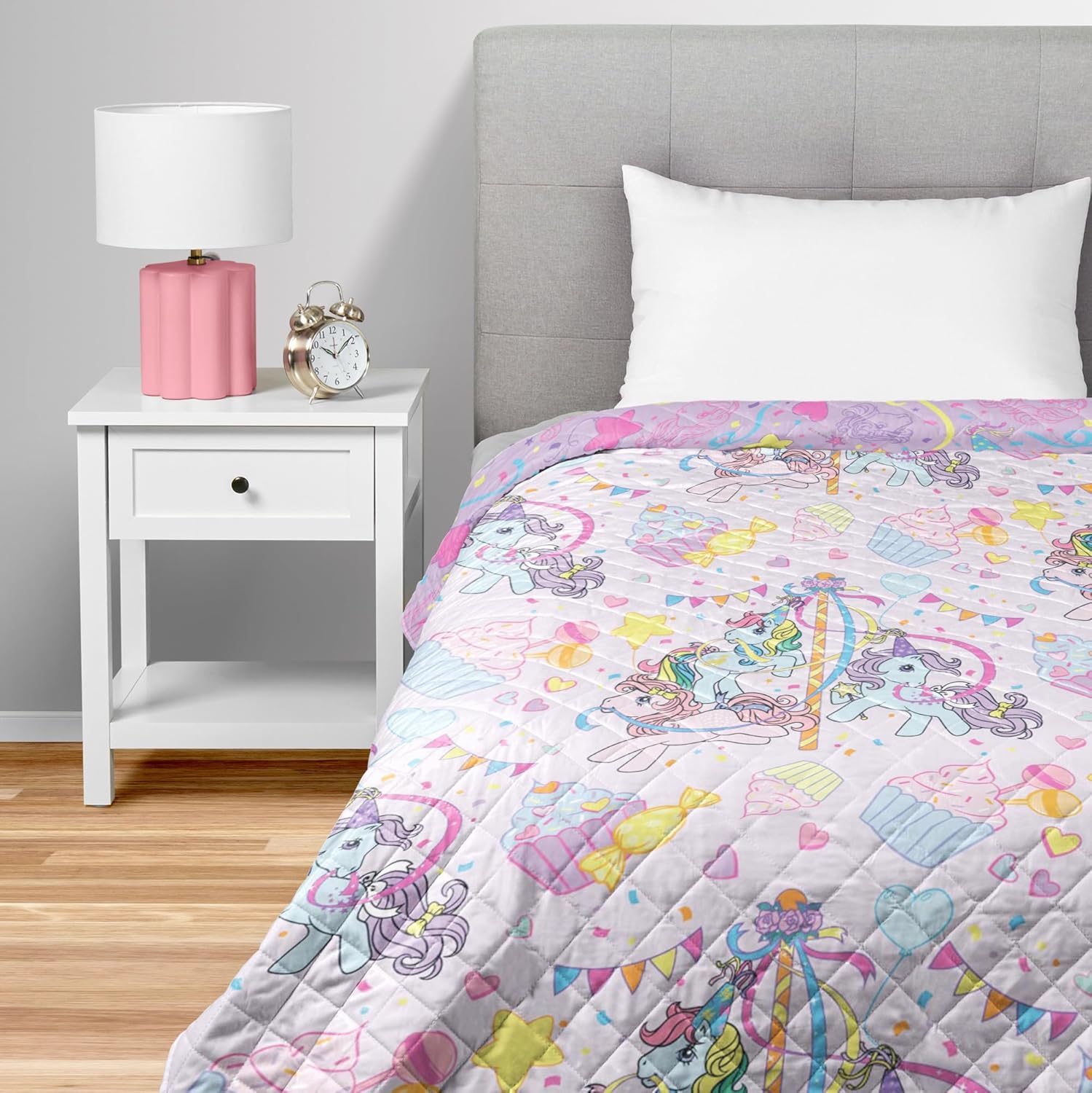 My Little Pony Twin Quilted Blanket for Cozy Comfort