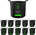 VIVOSUN 20-Pack 3 Gallon Grow Bags for Healthy Plant Growth