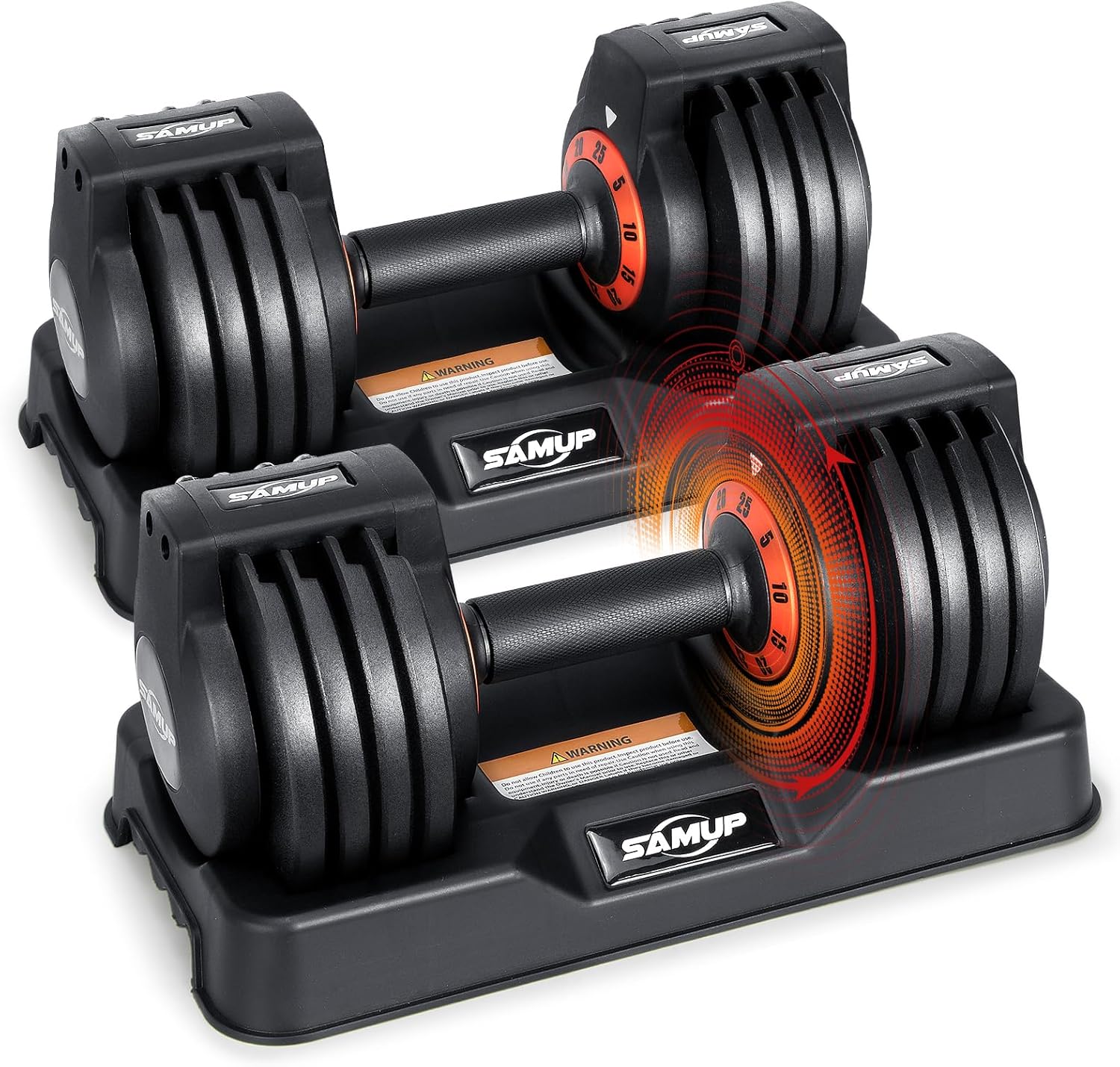 Adjustable Dumbbells Set for Full Body Workout & Fitness