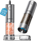ThermoMaven Electric Salt and Pepper Grinder Set with LED Light