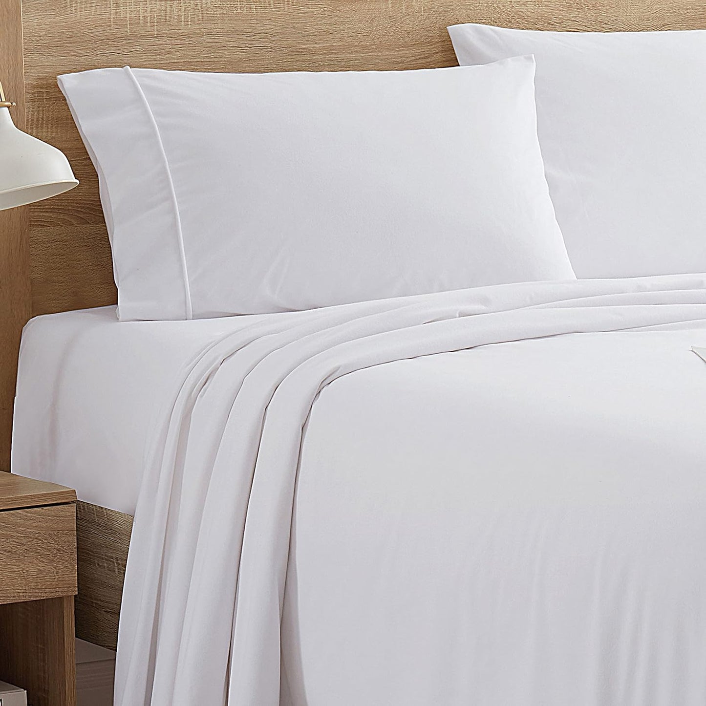 Flannel Sheets Set for Queen Bed - Warm and Cozy Bedding